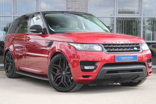 Land Rover Range Rover Sport 4.4 SD V8 Autobiography Dynamic Auto 4WD Euro 6 (s/s) 5dr Four Wheel Drive Diesel Red