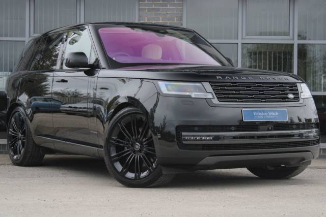 Land Rover Range Rover 3.0 D350 MHEV First Edition Auto 4WD Euro 6 (s/s) 5dr Four Wheel Drive Diesel Black