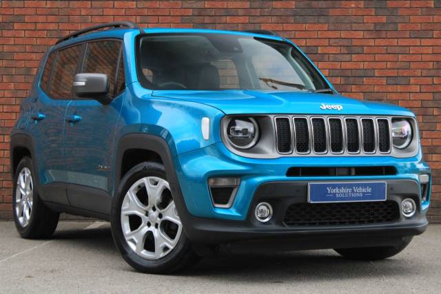 Jeep Renegade 1.3 GSE T4 Limited DDCT Euro 6 (s/s) 5dr SUV Petrol Blue