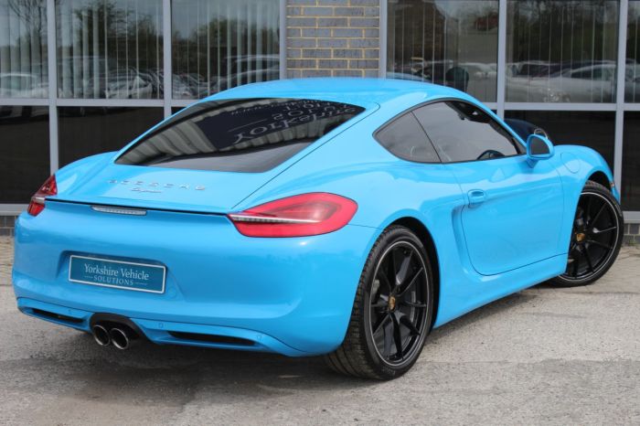 Porsche Cayman 2.7 PDK Coupe Petrol Blue
