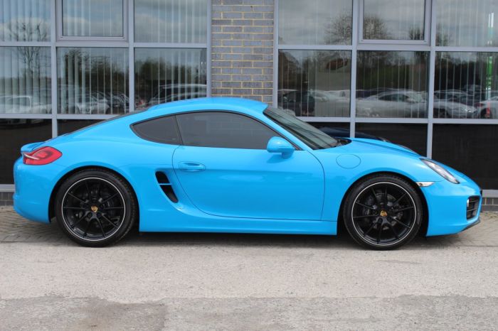 Porsche Cayman 2.7 PDK Coupe Petrol Blue