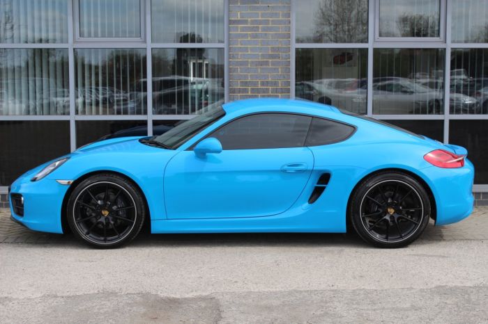 Porsche Cayman 2.7 PDK Coupe Petrol Blue