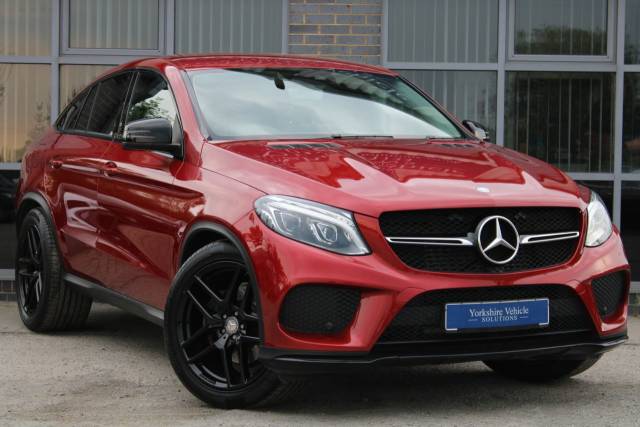 Mercedes-Benz GLE Coupe 3.0 GLE 350d 4Matic AMG Line 5dr 9G-Tronic Coupe Diesel Red