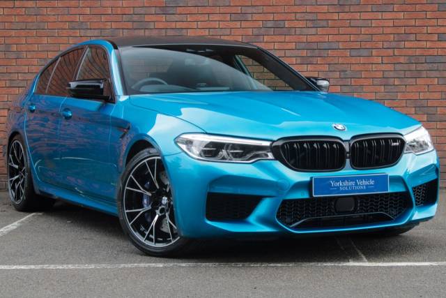 BMW M5 4.4 V8 DCT [Competition Pack] Saloon Petrol Blue