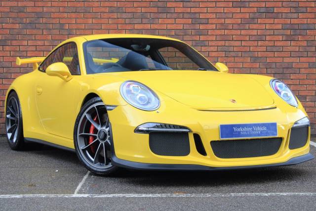 Porsche 911 GT3 3.8 911 GT3 Coupe Petrol Yellow