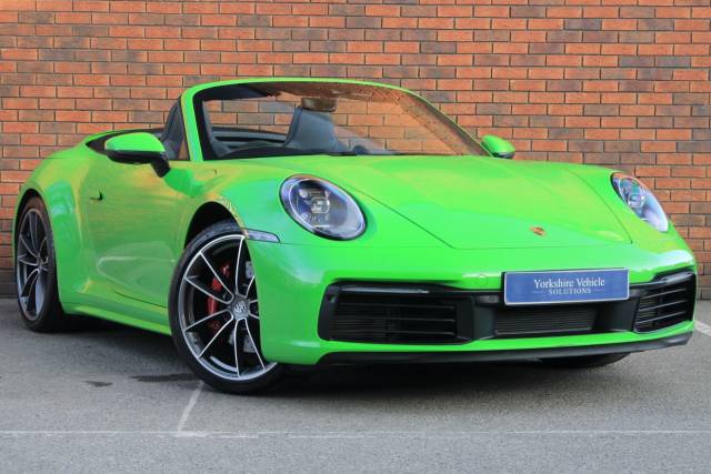 Porsche 911 3.0T 992 Carrera S Cabriolet PDK Convertible Petrol Green