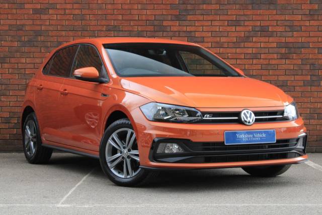 Volkswagen Polo 1.0 TSI 115 R-Line 5dr DSG Hatchback Petrol Orange