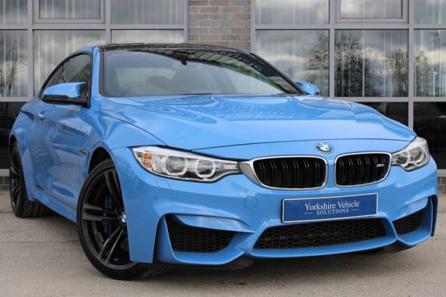 BMW M4 3.0 BiTurbo DCT Coupe Petrol Blue