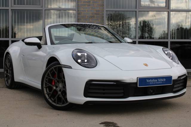 Porsche 911 3.0T 992 Carrera S PDK 2dr Convertible Petrol White