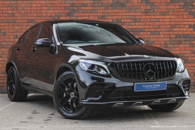 Mercedes-Benz GLC Coupe 2.1 GLC 220d 4Matic AMG Line Premium 5dr 9G-Tronic Coupe Diesel Black