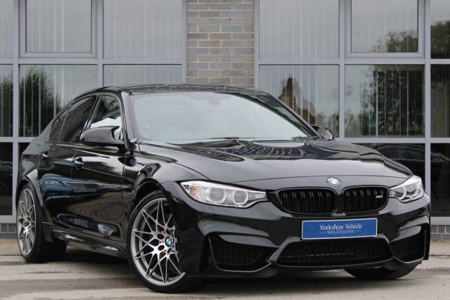 BMW M3 3.0 BiTurbo Competition DCT (s/s) 4dr Saloon Petrol Black