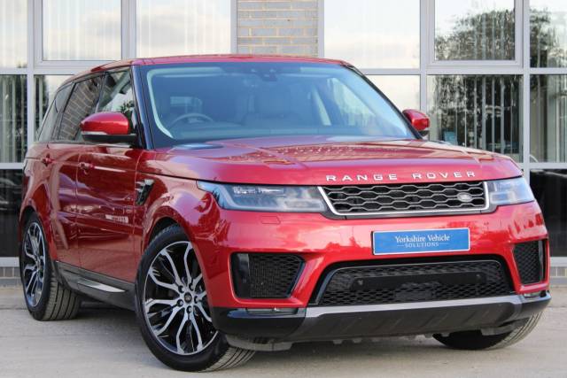 Land Rover Range Rover Sport 3.0 SD V6 HSE Auto 4WD (s/s) 5dr Four Wheel Drive Diesel Red