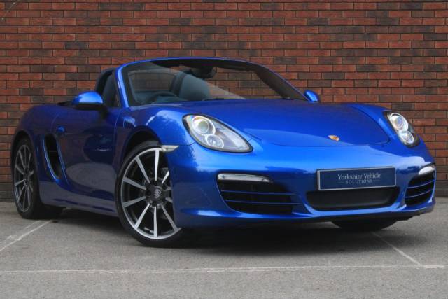 Porsche Boxster 2.7 2dr PDK Convertible Petrol Blue