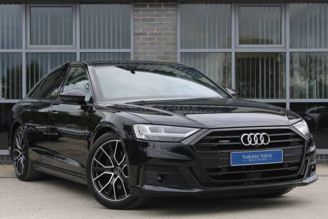 Audi A8 3.0 TDI V6 50 Black Edition Tiptronic quattro (s/s) 4dr Saloon Diesel Black