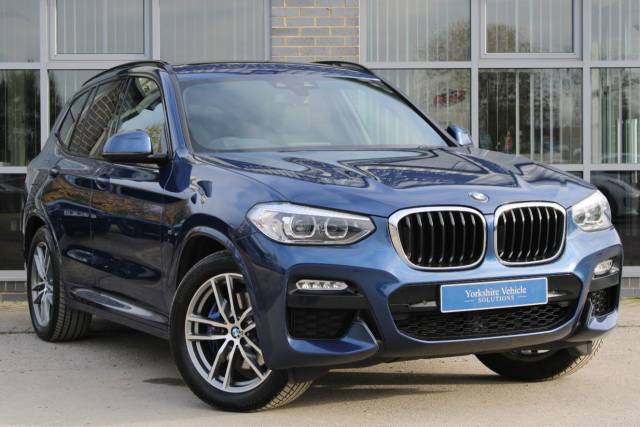 BMW X3 3.0 30d M Sport Auto xDrive (s/s) 5dr Four Wheel Drive Diesel Blue