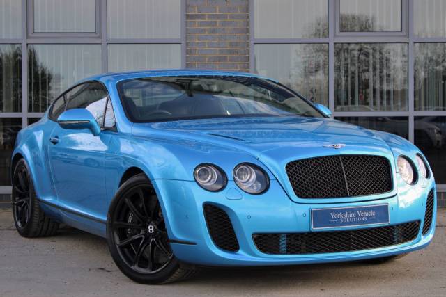 Bentley Continental GT 6.0 GT Supersports 2dr Coupe Petrol Blue