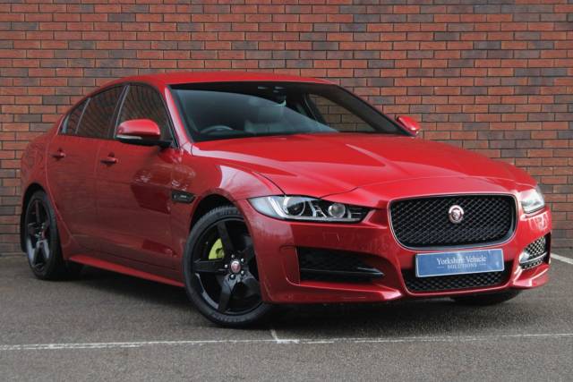 Jaguar XE 2.0 GTDi R-Sport Auto (s/s) 4dr Saloon Petrol Red