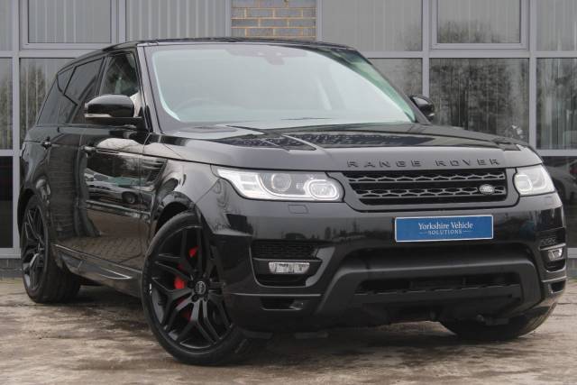 Land Rover Range Rover Sport 3.0 SD V6 HSE Auto 4WD (s/s) 5dr Four Wheel Drive Diesel Black
