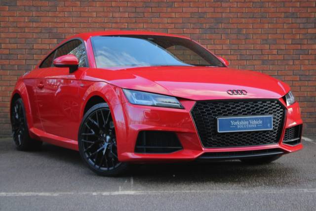 Audi TT 2.0 TFSI S line S Tronic (s/s) 3dr Coupe Petrol Red