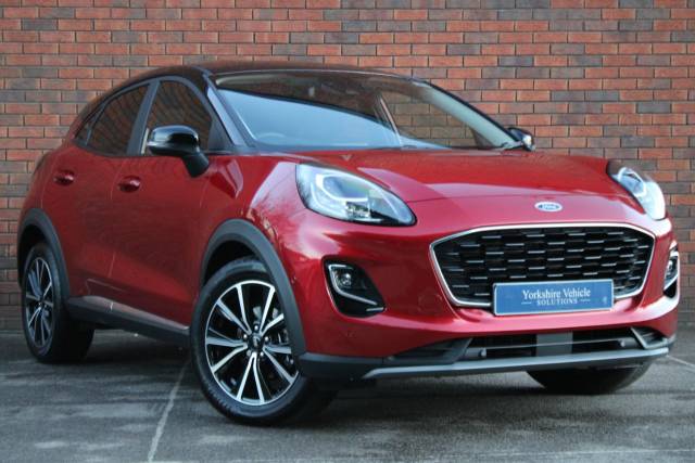 Ford Puma 1.0T EcoBoost Titanium DCT (s/s) 5dr Hatchback Petrol Red