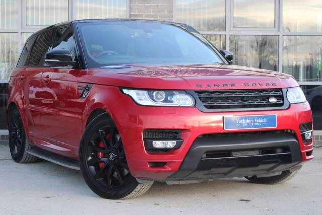 Land Rover Range Rover Sport 4.4 SD V8 Autobiography Dynamic Auto 4WD 5dr Four Wheel Drive Diesel Red