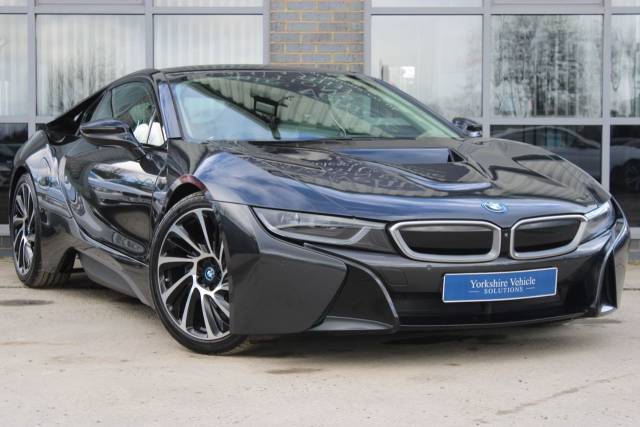 BMW I8 1.5 7.1kWh Auto 4WD (s/s) 2dr Coupe Petrol / Electric Hybrid Grey