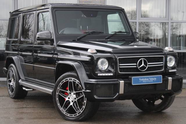 Mercedes-Benz G 63 AMG 5.5 BiTurbo V8 AMG G-Tronic+ 4WD (s/s) 5dr Four Wheel Drive Petrol Black