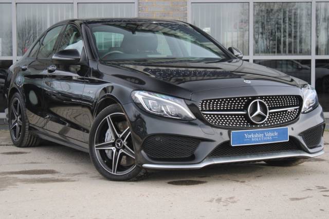 Mercedes-Benz C 43 AMG 3.0 C43 V6 AMG (Premium) G-Tronic+ 4MATIC (s/s) 4dr Saloon Petrol Black