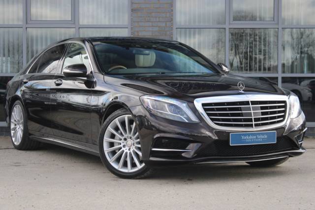 Mercedes-Benz S Class 3.0 S350L V6 BlueTEC AMG Line (Executive) 7G-Tronic Plus 4dr Saloon Diesel Black