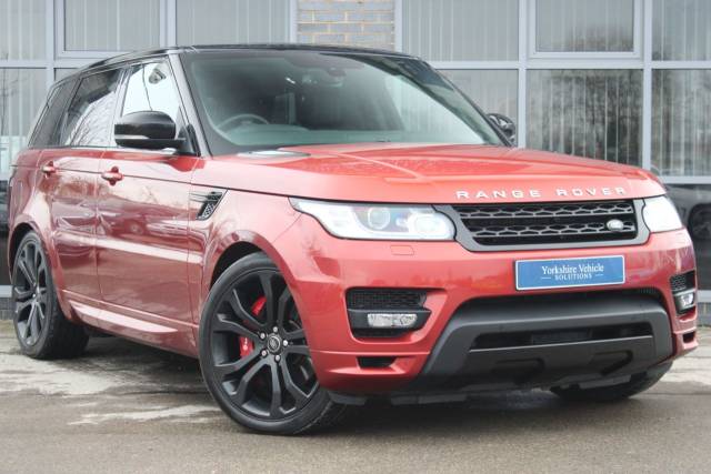 Land Rover Range Rover Sport 3.0 SD V6 Autobiography Dynamic Auto 4WD (s/s) 5dr Four Wheel Drive Diesel Red