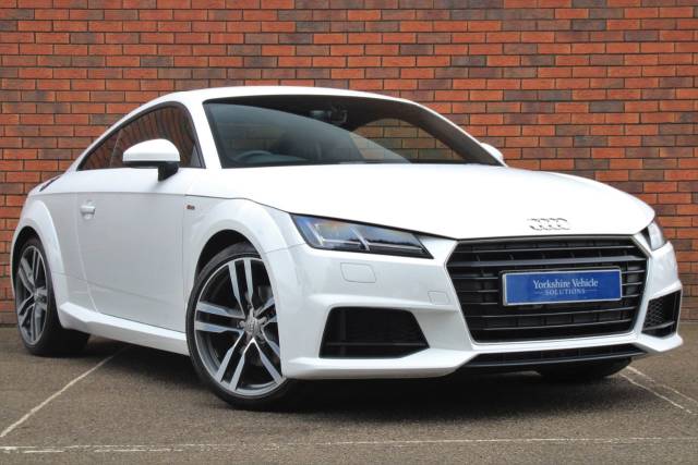 Audi TT 1.8 TFSI S line (s/s) 3dr Coupe Petrol White