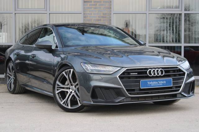 Audi A7 3.0 TDI V6 50 S line Sportback Tiptronic quattro Euro 6 (s/s) 5dr Hatchback Diesel Grey