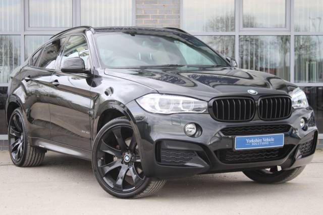 BMW X6 3.0 40d M Sport Auto xDrive Euro 6 (s/s) 5dr Four Wheel Drive Diesel Black