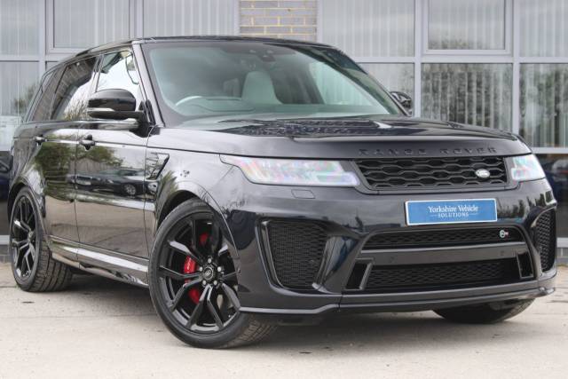 Land Rover Range Rover Sport 5.0 P575 V8 SVR Auto 4WD Euro 6 (s/s) 5dr Four Wheel Drive Petrol Black