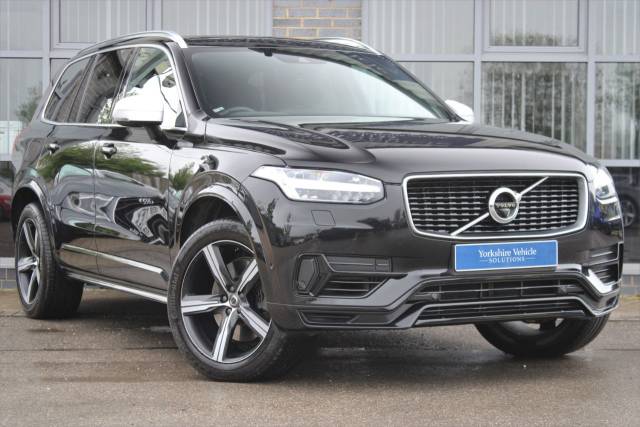 Volvo XC90 2.0h T8 Twin Engine 10.4kWh R-Design Auto 4WD Euro 6 (s/s) 5dr Four Wheel Drive Petrol / Electric Hybrid Black