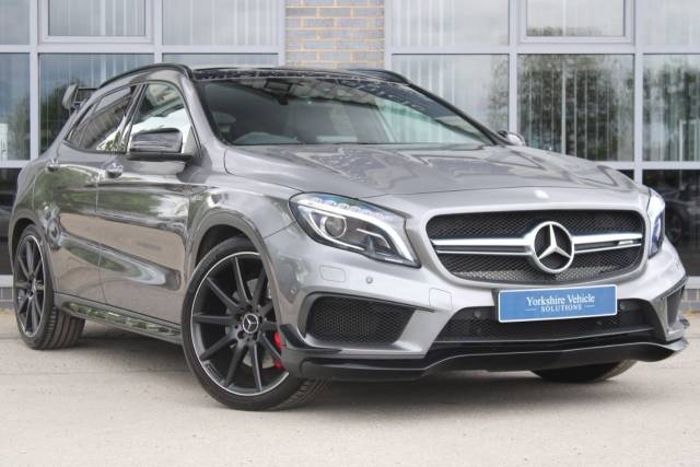 Mercedes-Benz GLA 45 2.0 GLA45 AMG (Premium) SpdS DCT 4MATIC Euro 6 (s/s) 5dr Four Wheel Drive Petrol Grey