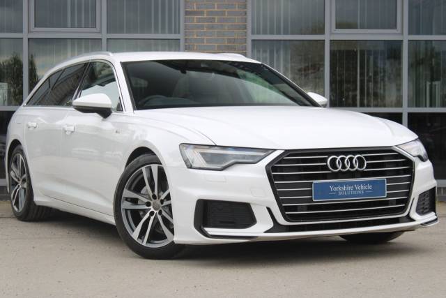 Audi A6 Avant 2.0 TDI 40 S line S Tronic Euro 6 (s/s) 5dr Estate Diesel White