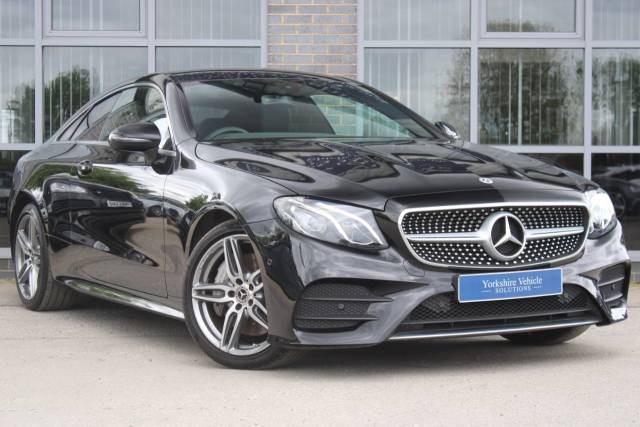 Mercedes-Benz E Class 2.0 E300 AMG Line 2dr 9G-Tronic Coupe Petrol Black