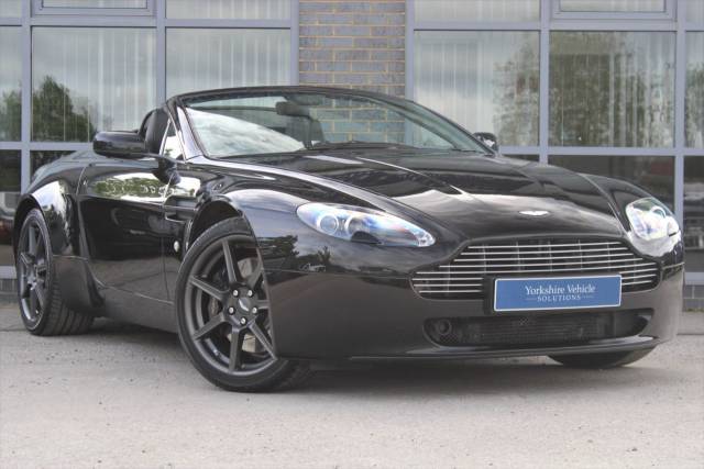 Aston Martin Vantage 4.3 V8 Roadster Sportshift Euro 4 2dr Convertible Petrol Black