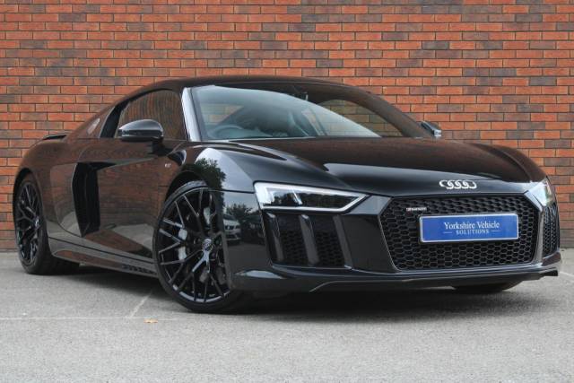 Audi R8 5.2 FSI V10 Plus S Tronic quattro Euro 6 (s/s) 2dr Coupe Petrol Black