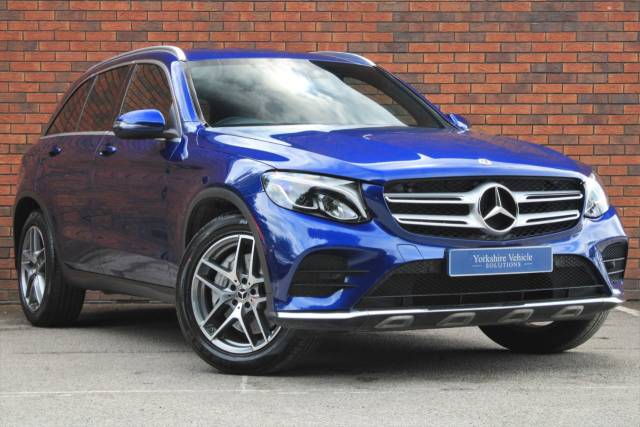 Mercedes-Benz GLC 2.1 GLC220d AMG Line G-Tronic+ 4MATIC Euro 6 (s/s) 5dr Four Wheel Drive Diesel Blue