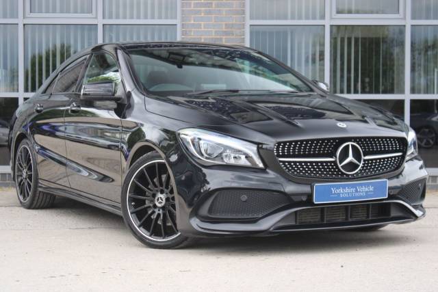 Mercedes-Benz CLA 2.1 CLA220d AMG Line Night Edition (Plus) Coupe 7G-DCT Euro 6 (s/s) 4dr Saloon Diesel Black