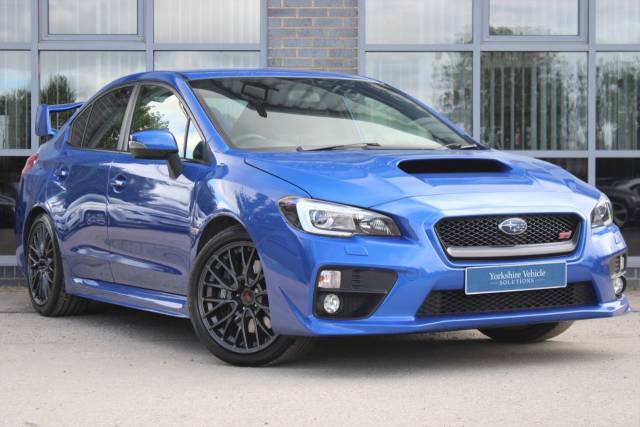 Subaru WRX STi 2.5T Type UK 4WD Euro 6 4dr Saloon Petrol Blue