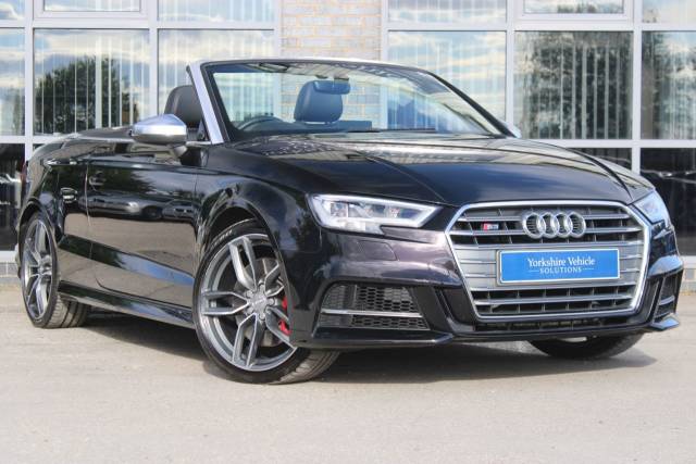 Audi S3 2.0 TFSI Cabriolet S Tronic quattro Euro 6 (s/s) 2dr Convertible Petrol Black