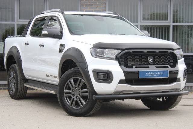 Ford Ranger 2.0 EcoBlue Wildtrak Pickup Double Cab Auto 4WD Euro 6 (s/s) 4dr Pick Up Diesel White