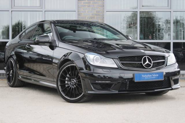 Mercedes-Benz C 63 AMG 6.2 C63 V8 AMG Edition 125 SpdS MCT Euro 5 2dr Coupe Petrol Black