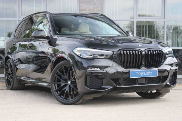 BMW X5 3.0 30d MHT M Sport Auto xDrive Euro 6 (s/s) 5dr Four Wheel Drive Diesel Black