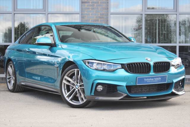 BMW 4 Series 3.0 435d M Sport Auto xDrive Euro 6 (s/s) 2dr Coupe Diesel Blue