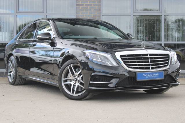 Mercedes-Benz S Class 3.0 S350d V6 AMG Line (Executive) G-Tronic+ Euro 6 (s/s) 4dr Saloon Diesel Black