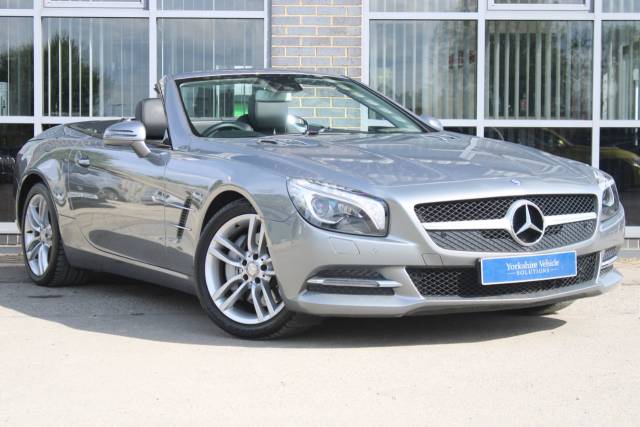 Mercedes-Benz SL 350 3.5 SL350 V6 BlueEfficiency G-Tronic Euro 5 (s/s) 2dr Convertible Petrol Silver